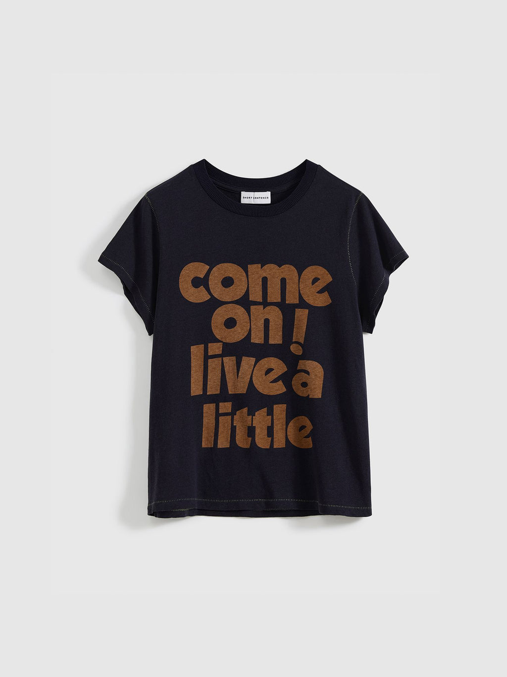 Slogan Print Slim Fit T‑shirt - 8