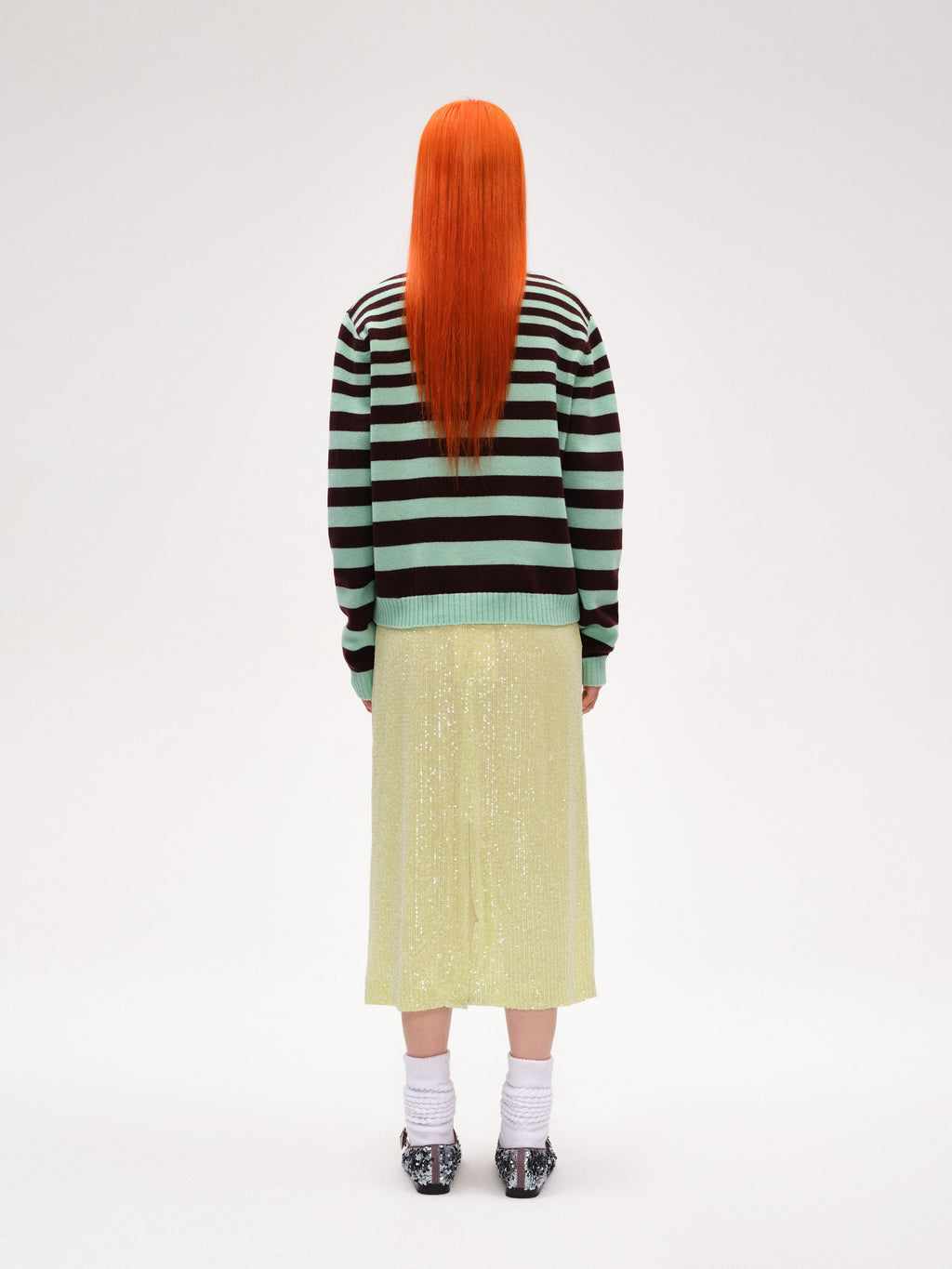 Two-color striped Knitwear - 3