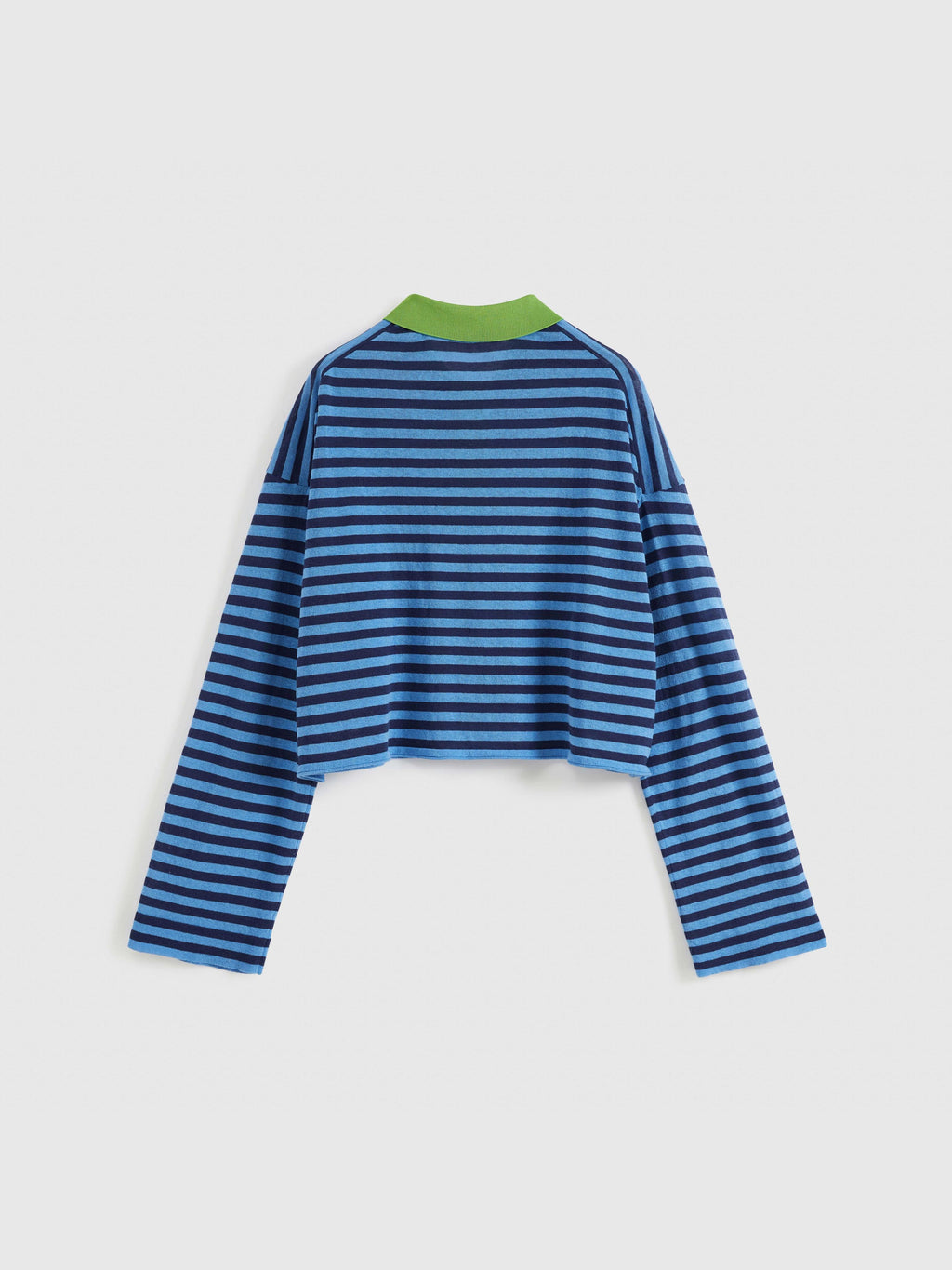 Striped Polo Knit Shirt - 9