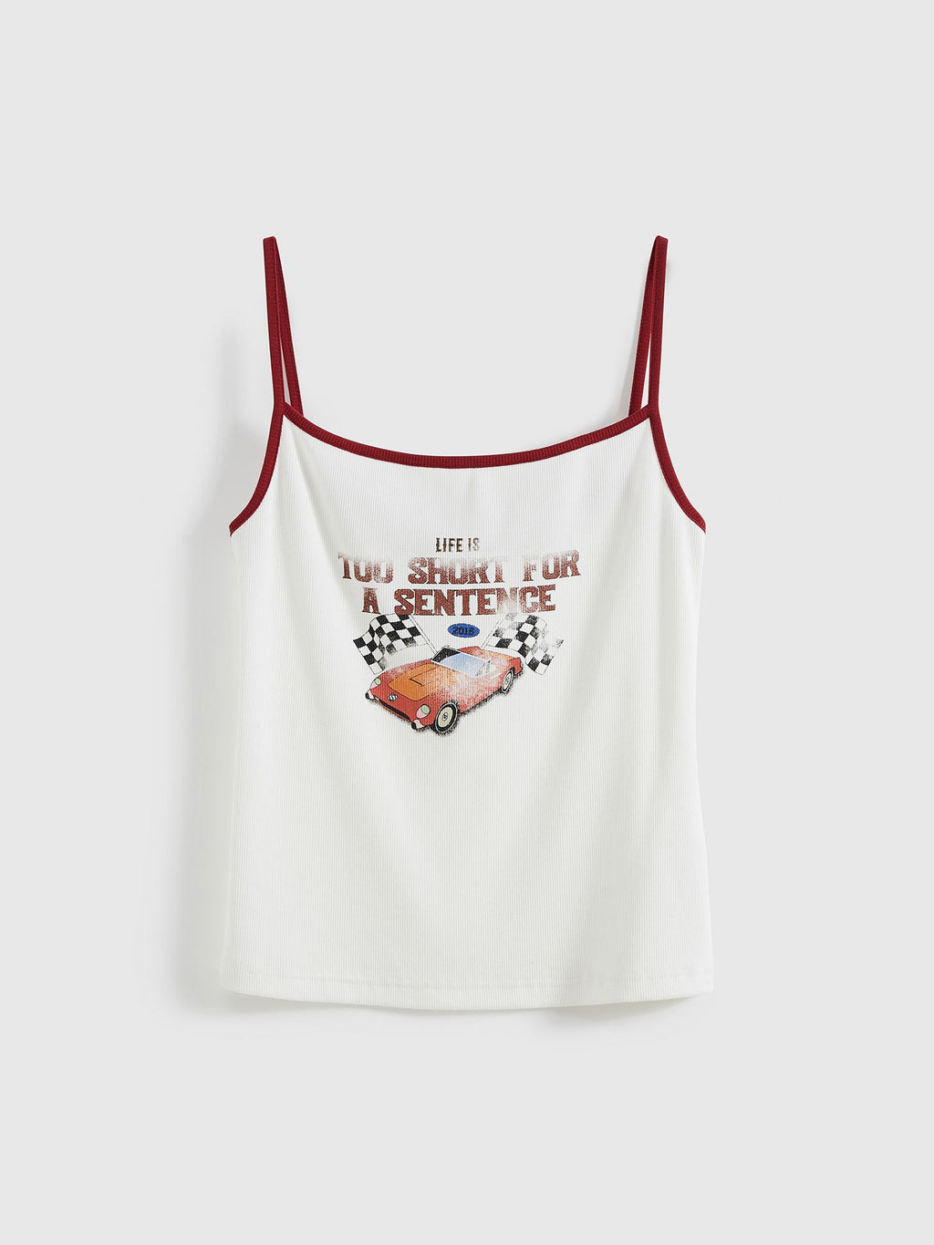Printed Slim‑fit Tank Top - 7