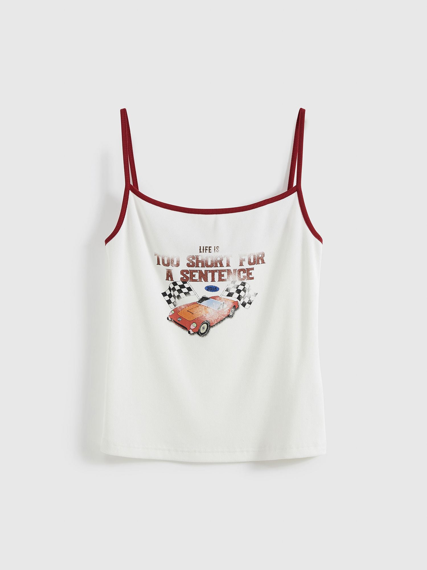 Printed Slim‑fit Tank Top - 7