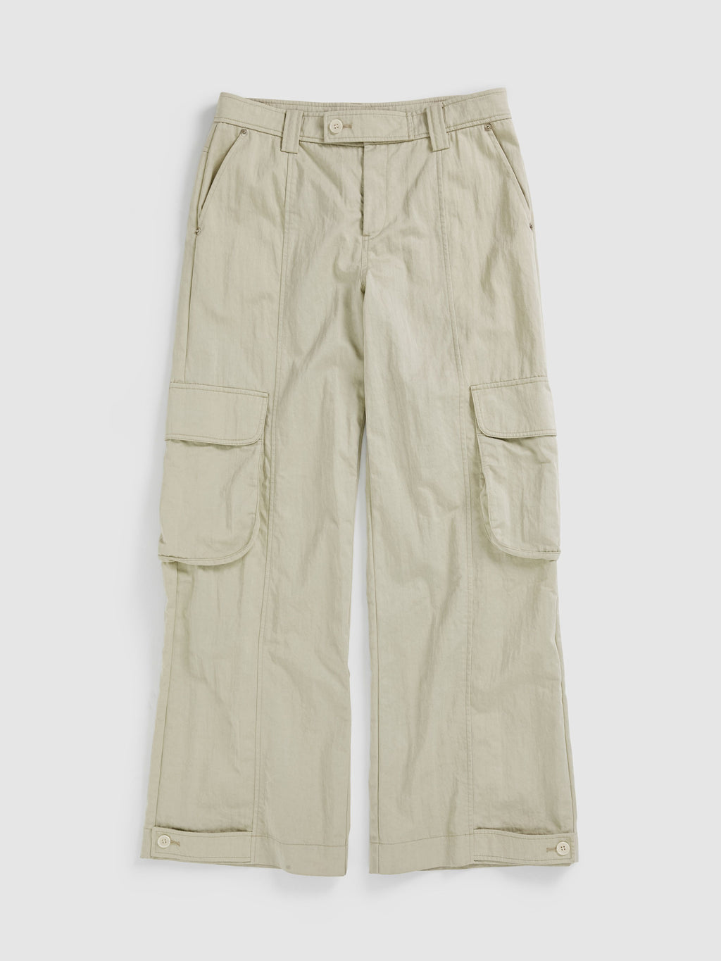 Distressed Washed Cargo Trousers - 7