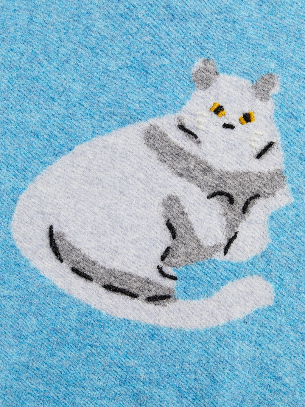 Cat Jacquard Knit - 4