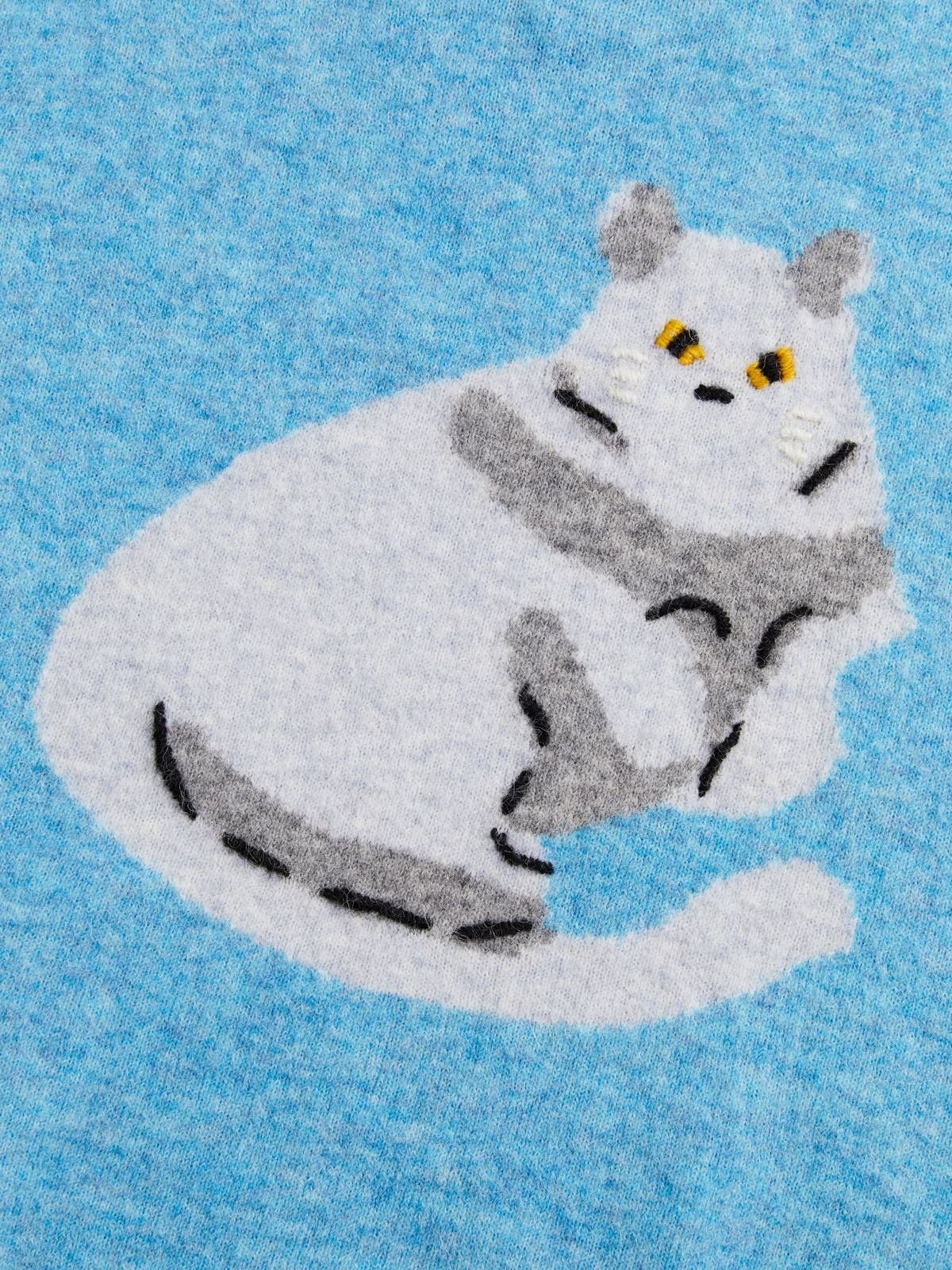 Cat Jacquard Knit - 4