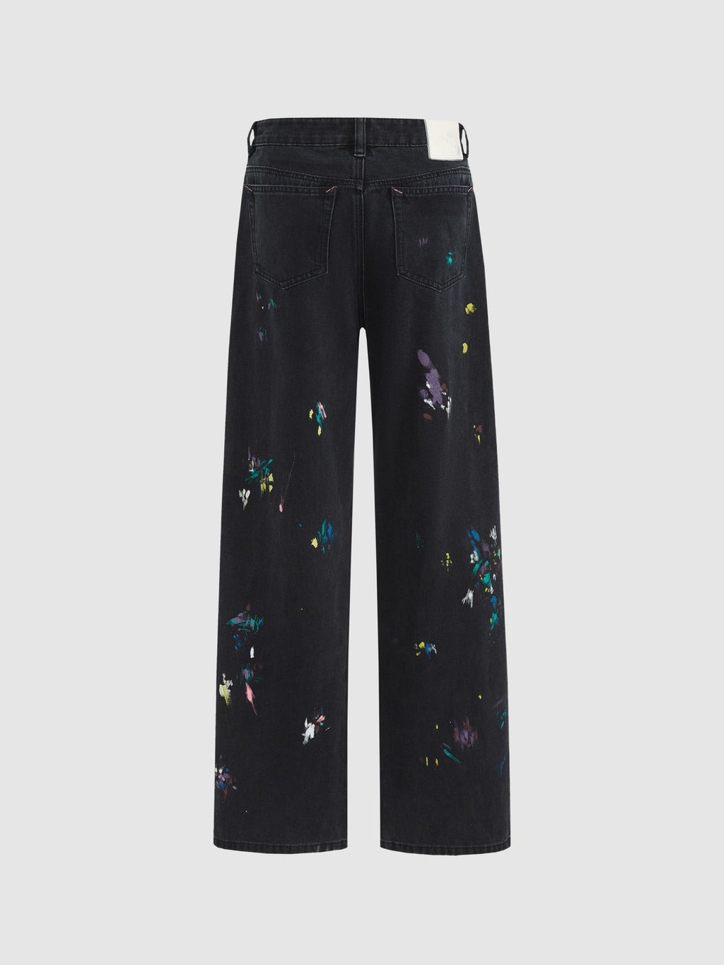 Mid-rise Straight Painter’s Jeans - 8