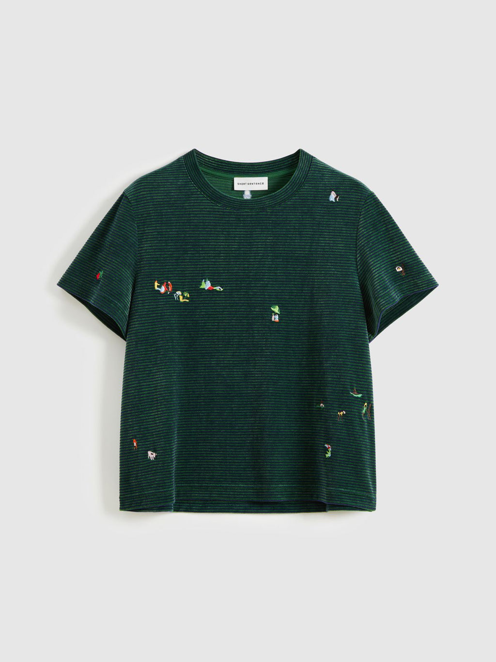 Sally Embroidered Fitted T-Shirt - 8