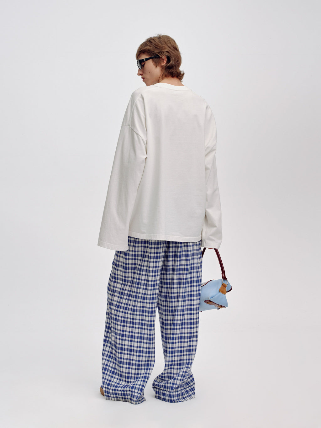 Appliqué Loose Long Sleeve T-Shirt - 4