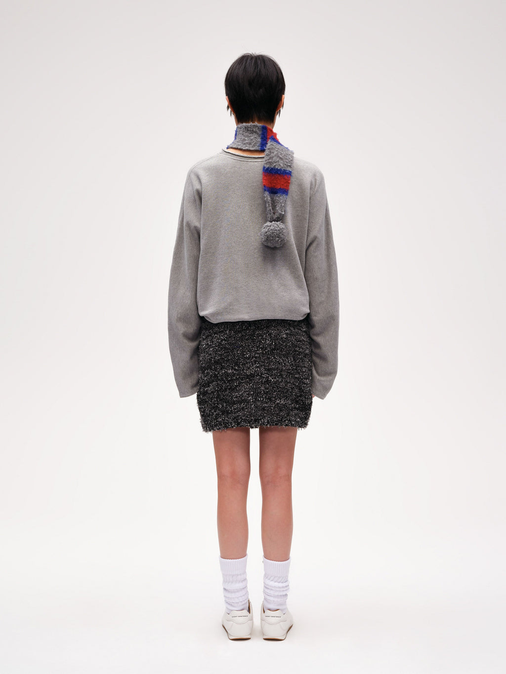 Casual Gathered Sweatshirt - 3