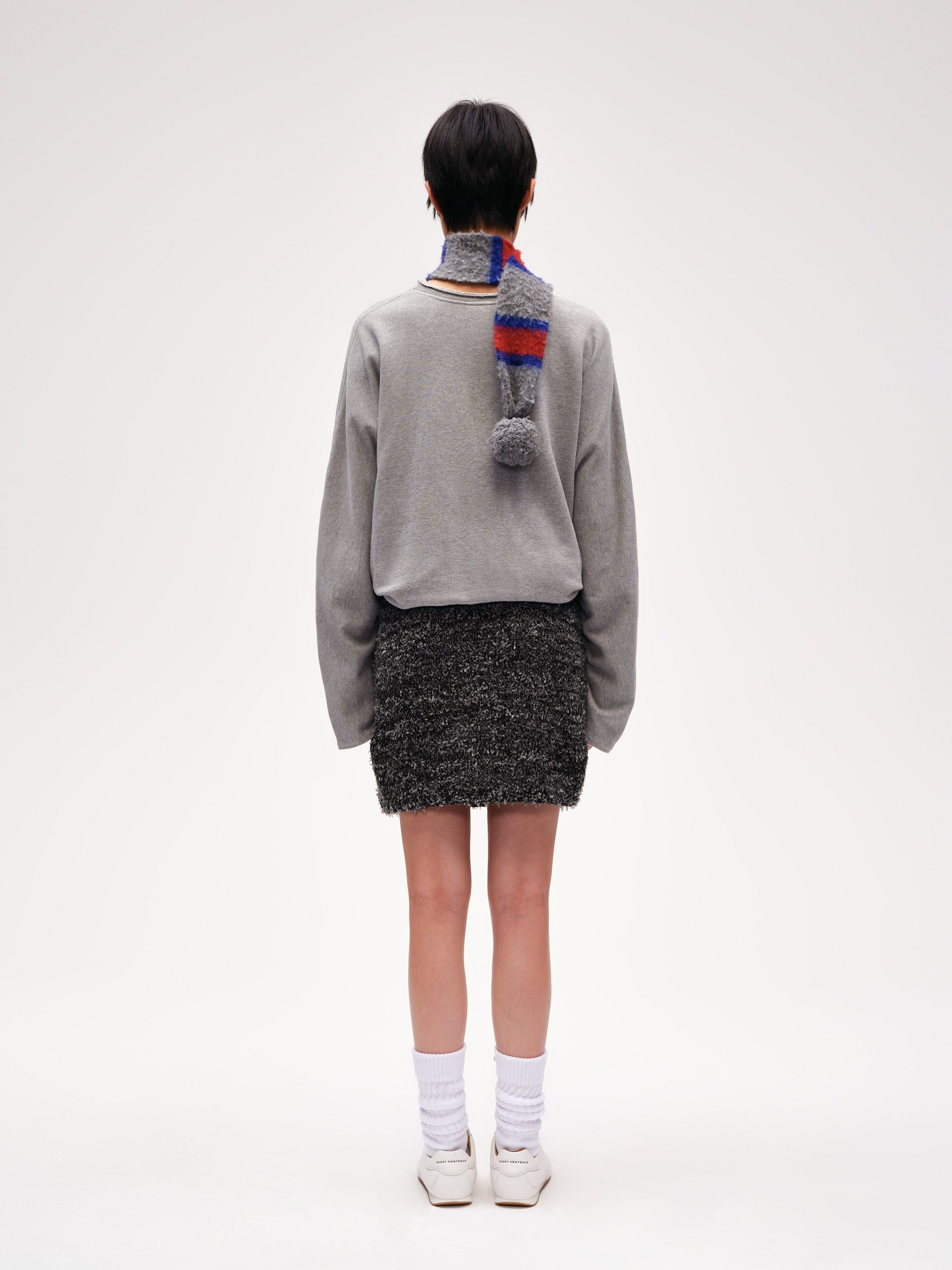 Casual Gathered Sweatshirt - 3