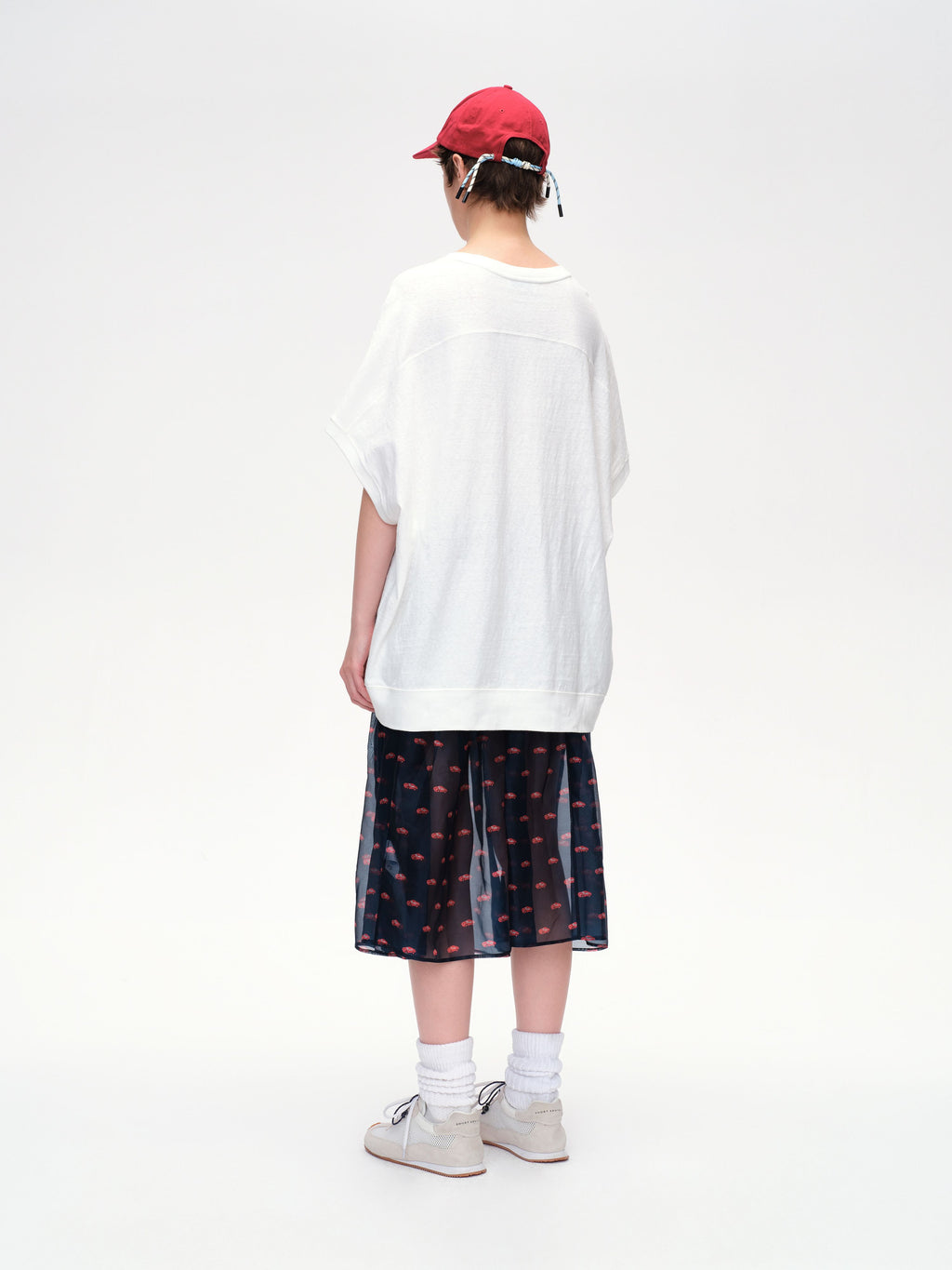 Loose Fit Embroidered T-shirt - 3