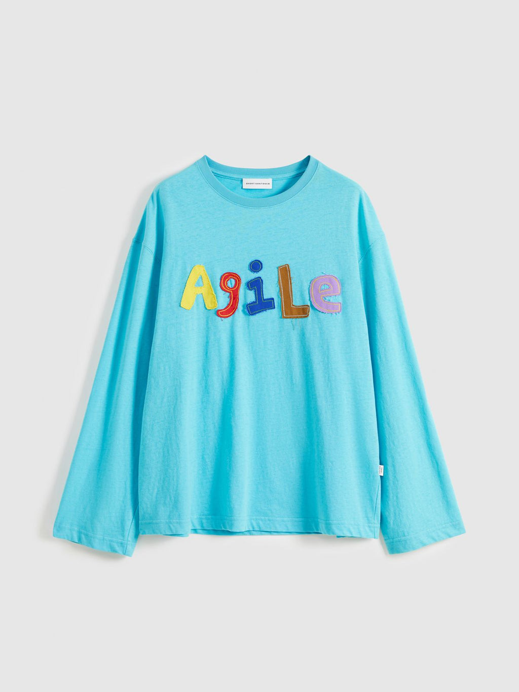Alphabet Applique Long Sleeve Tee - 7