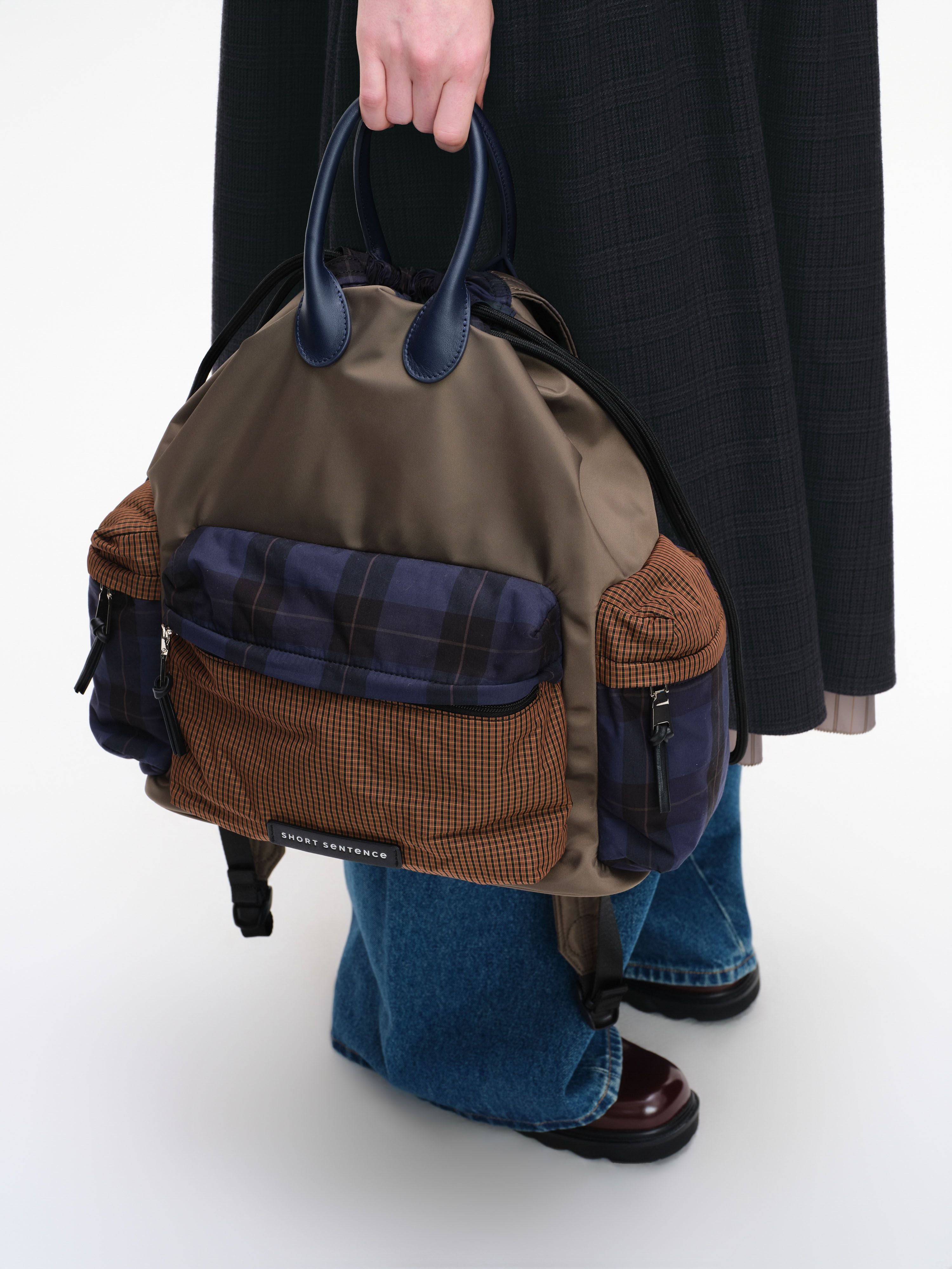 Large Color-Block Backpack - 2