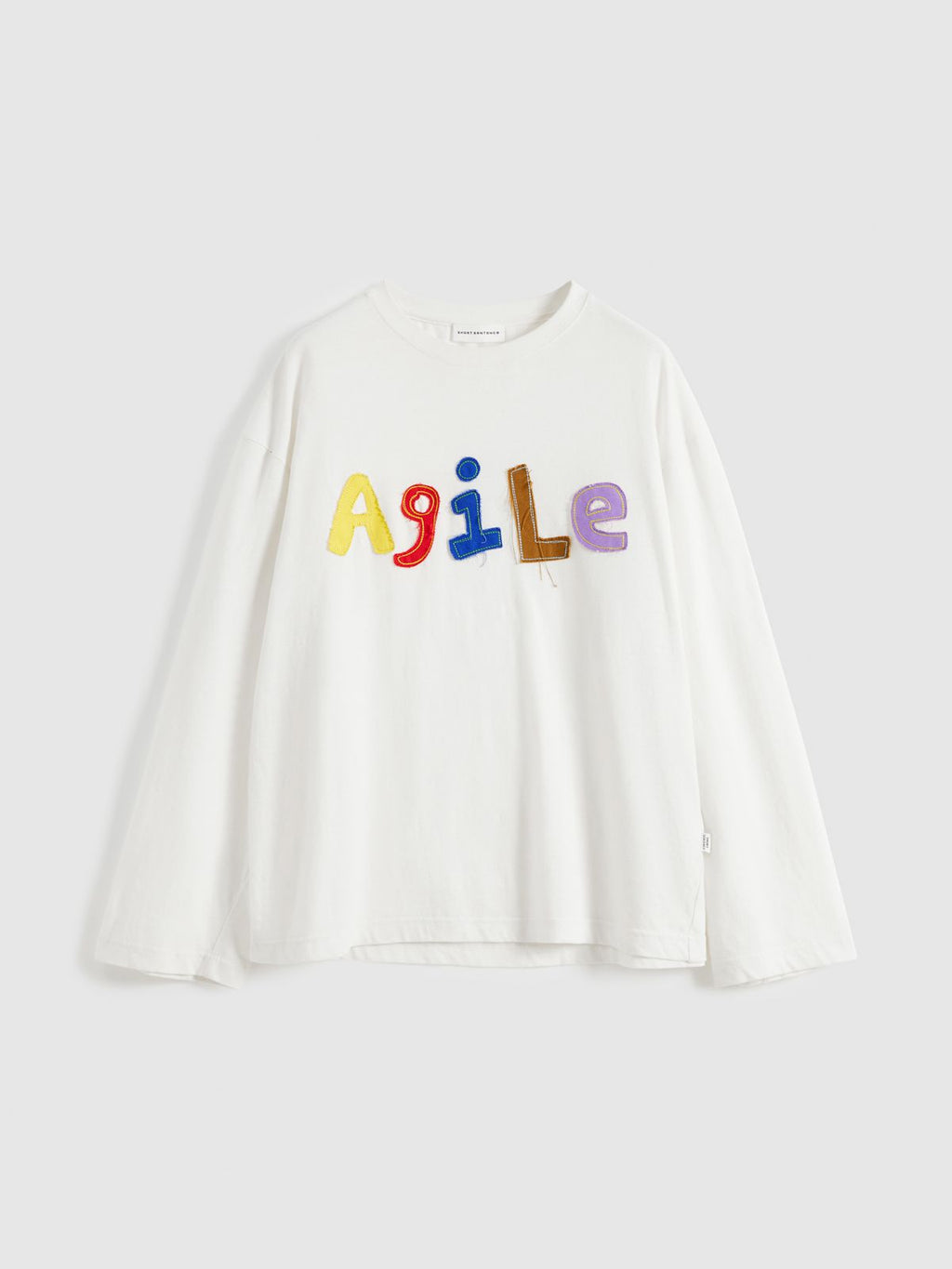 Alphabet Applique Long Sleeve Tee - 7
