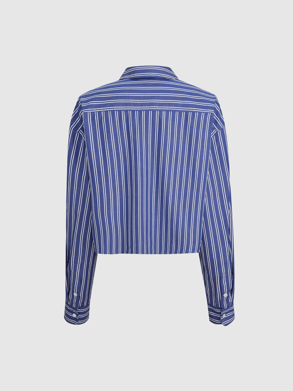 Slanted Striped Shirt - 5