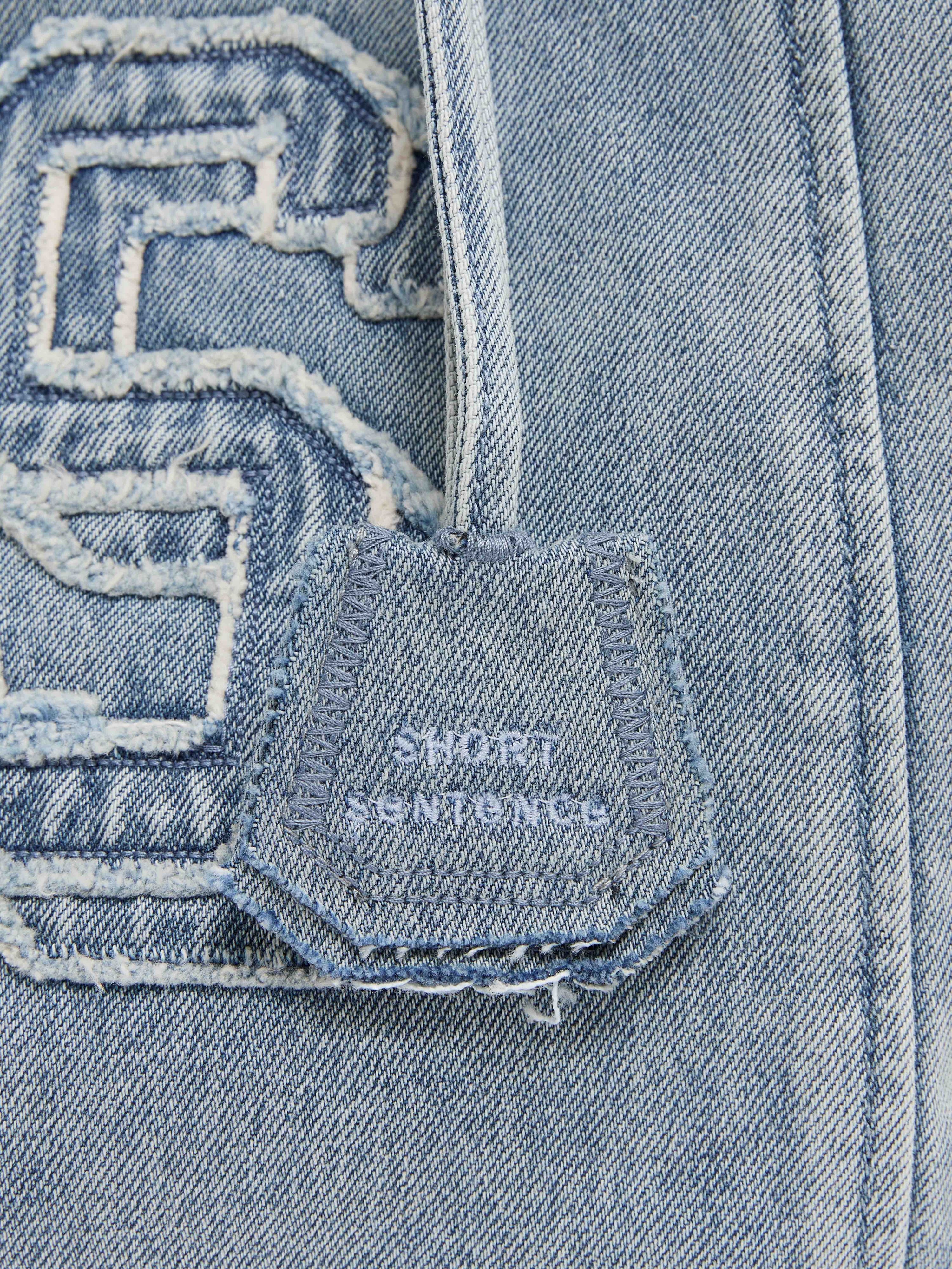 SS‑Logo Denim Bag - 5
