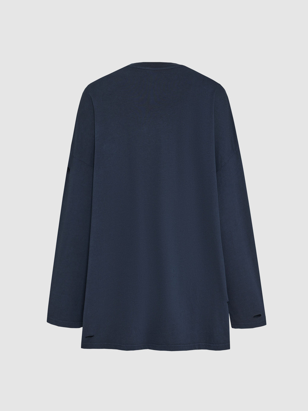 Crystal Ripped Long Sleeve T-shirt - 6