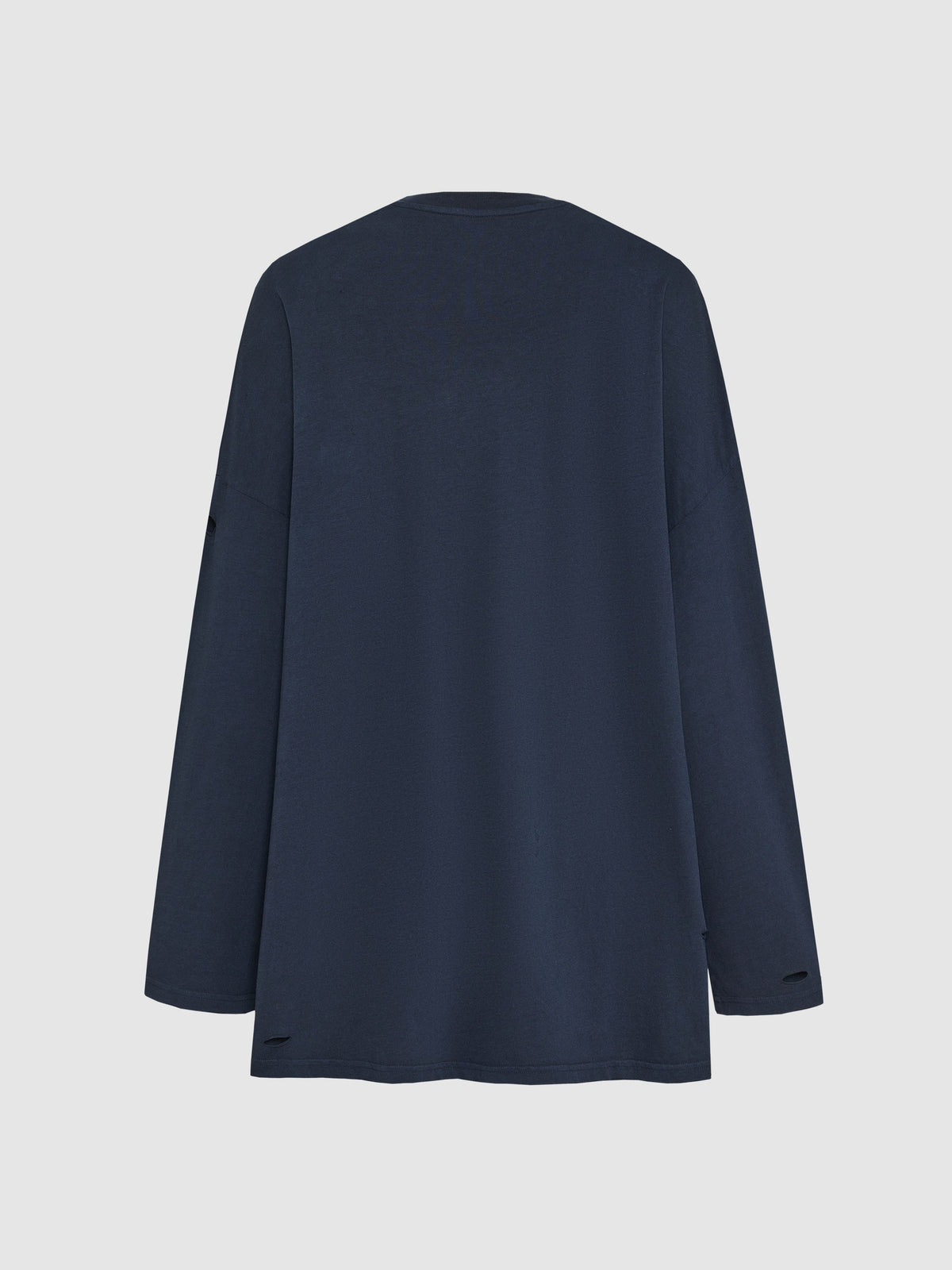Crystal Ripped Long Sleeve T-shirt - 6