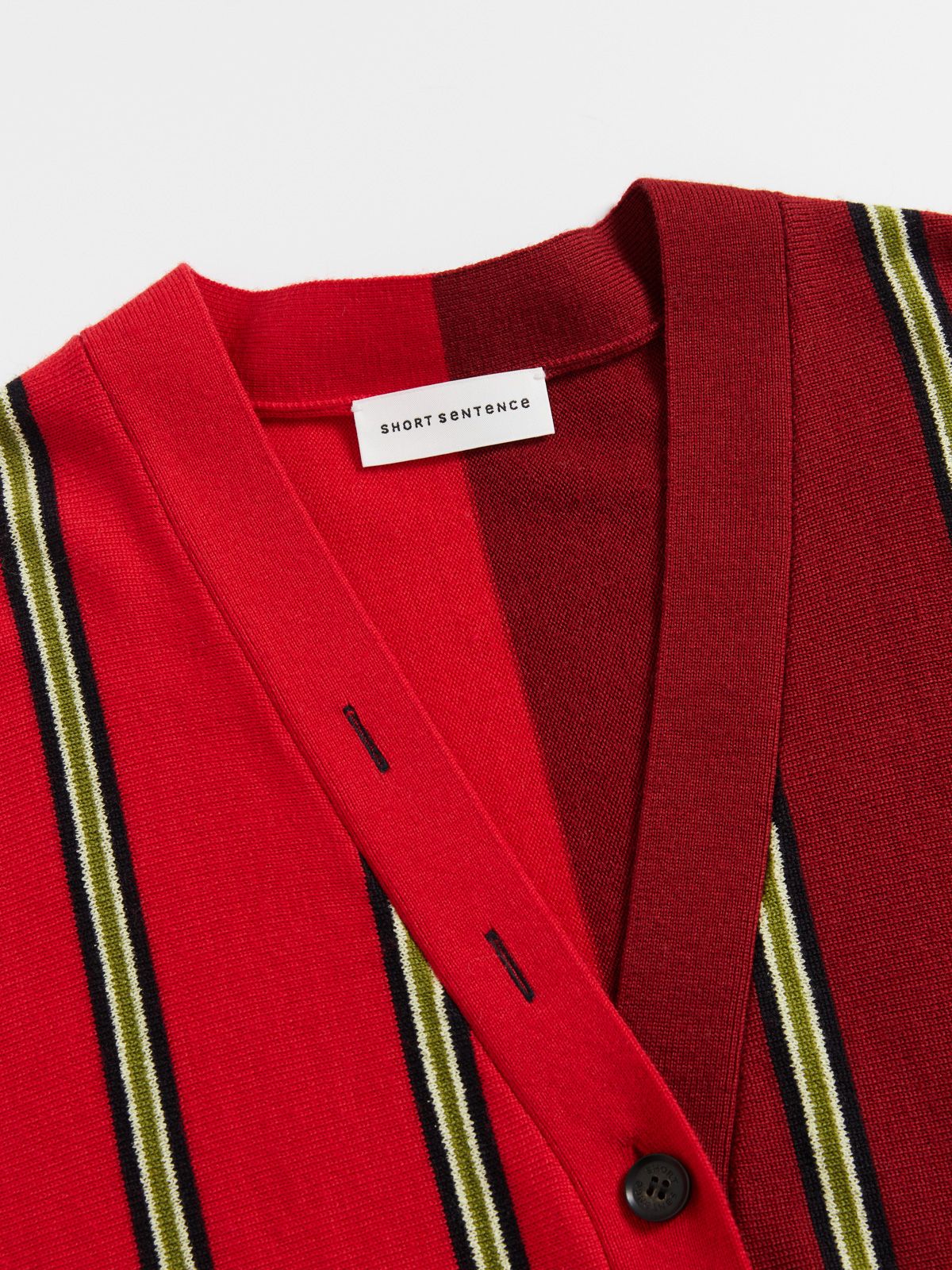 Colorblock Stripe Cardigan - 4