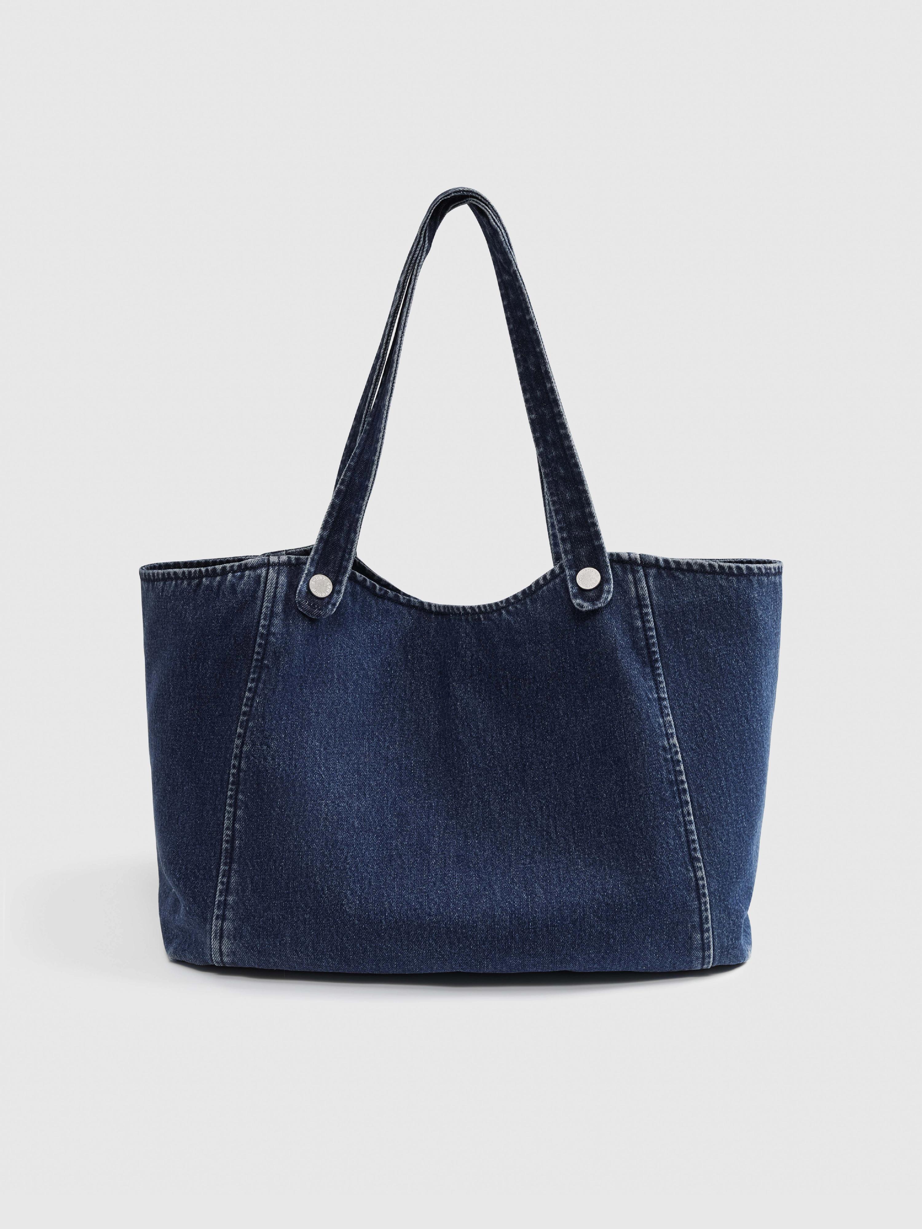 SS‑Logo Denim Bag - 10