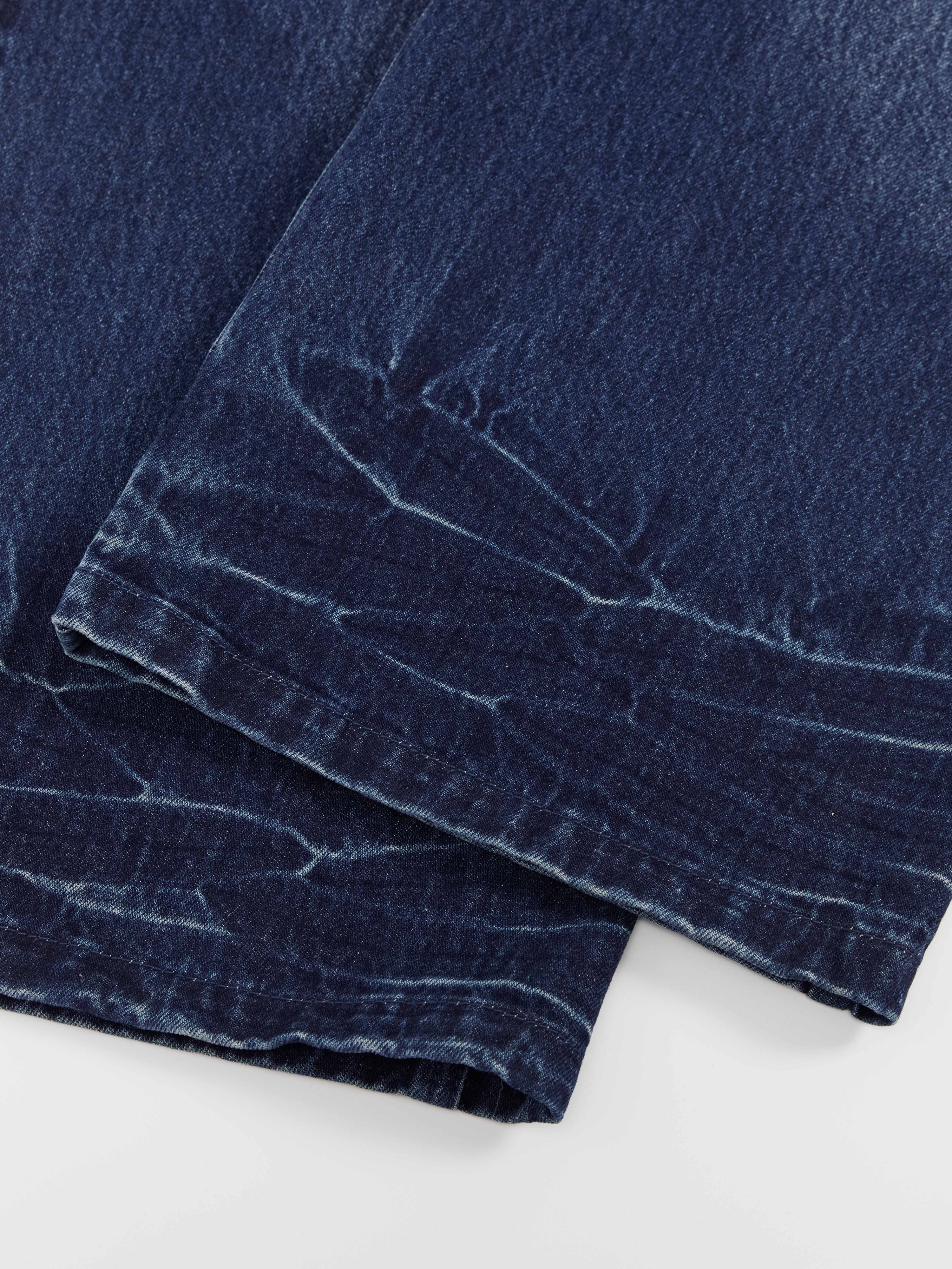 Buckled Denim Culottes - 7