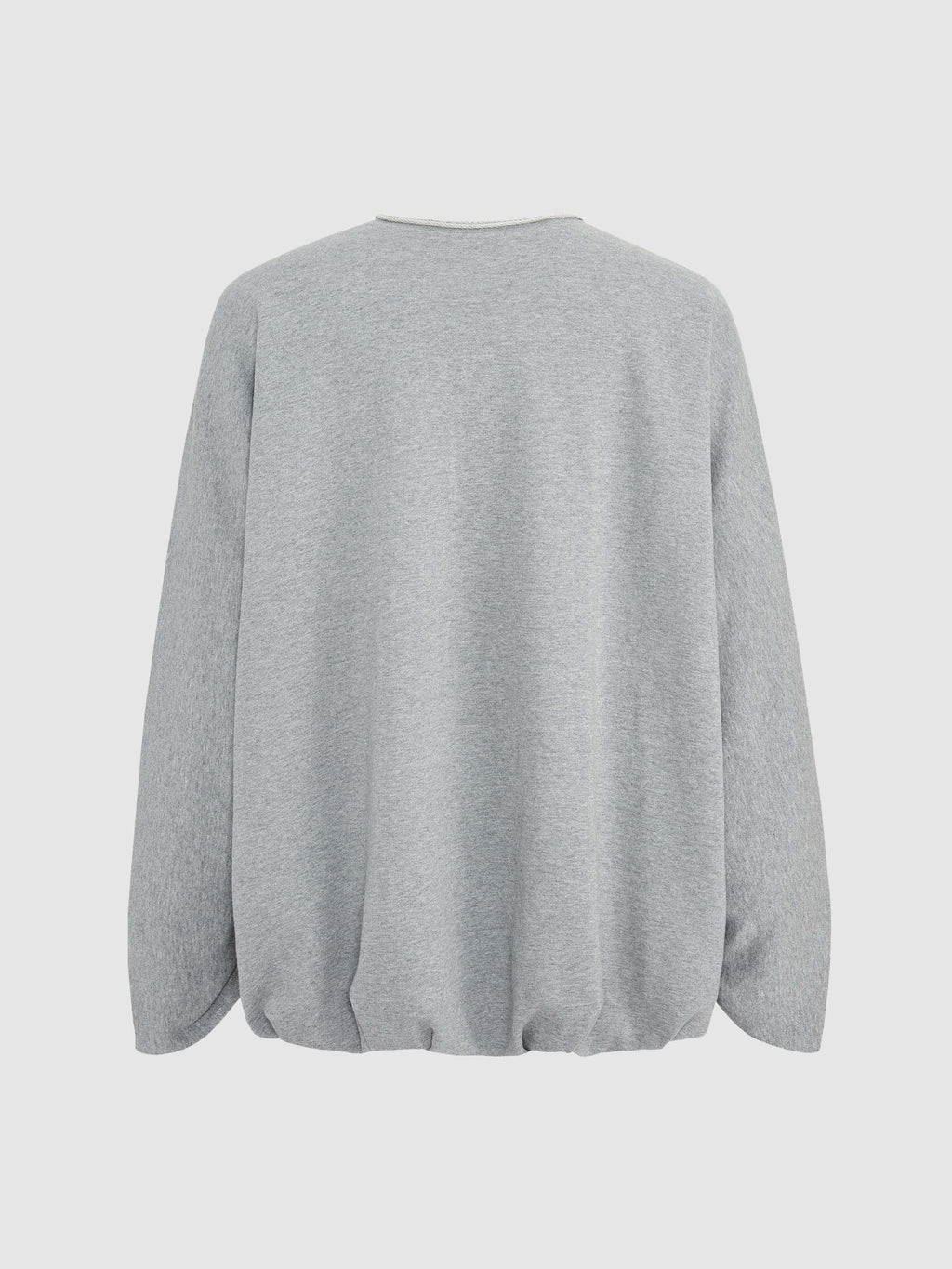 Casual Gathered Sweatshirt - 5