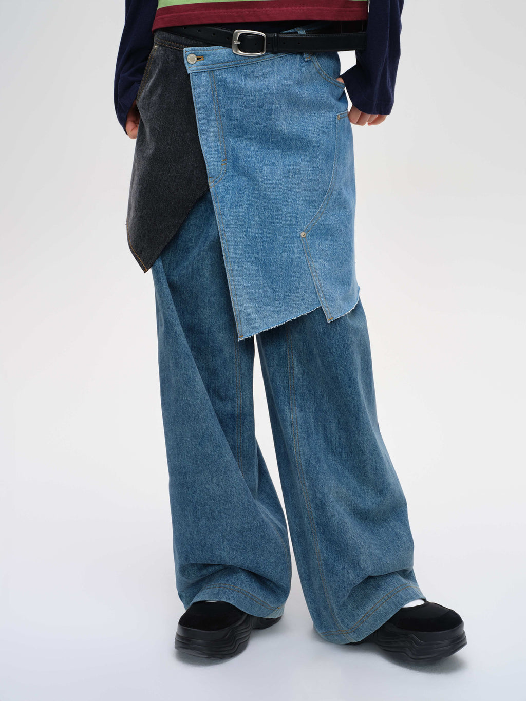 Deconstructed Denim Culottes - 1