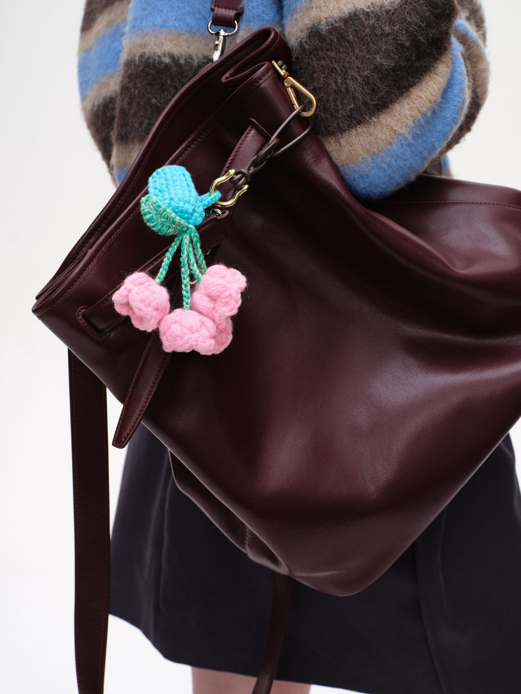 Lily of the valley Knit Pendant - 1