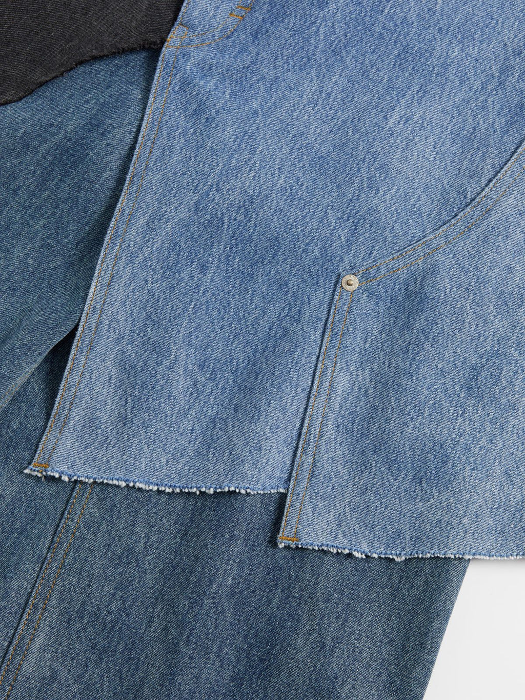Deconstructed Denim Culottes - 4
