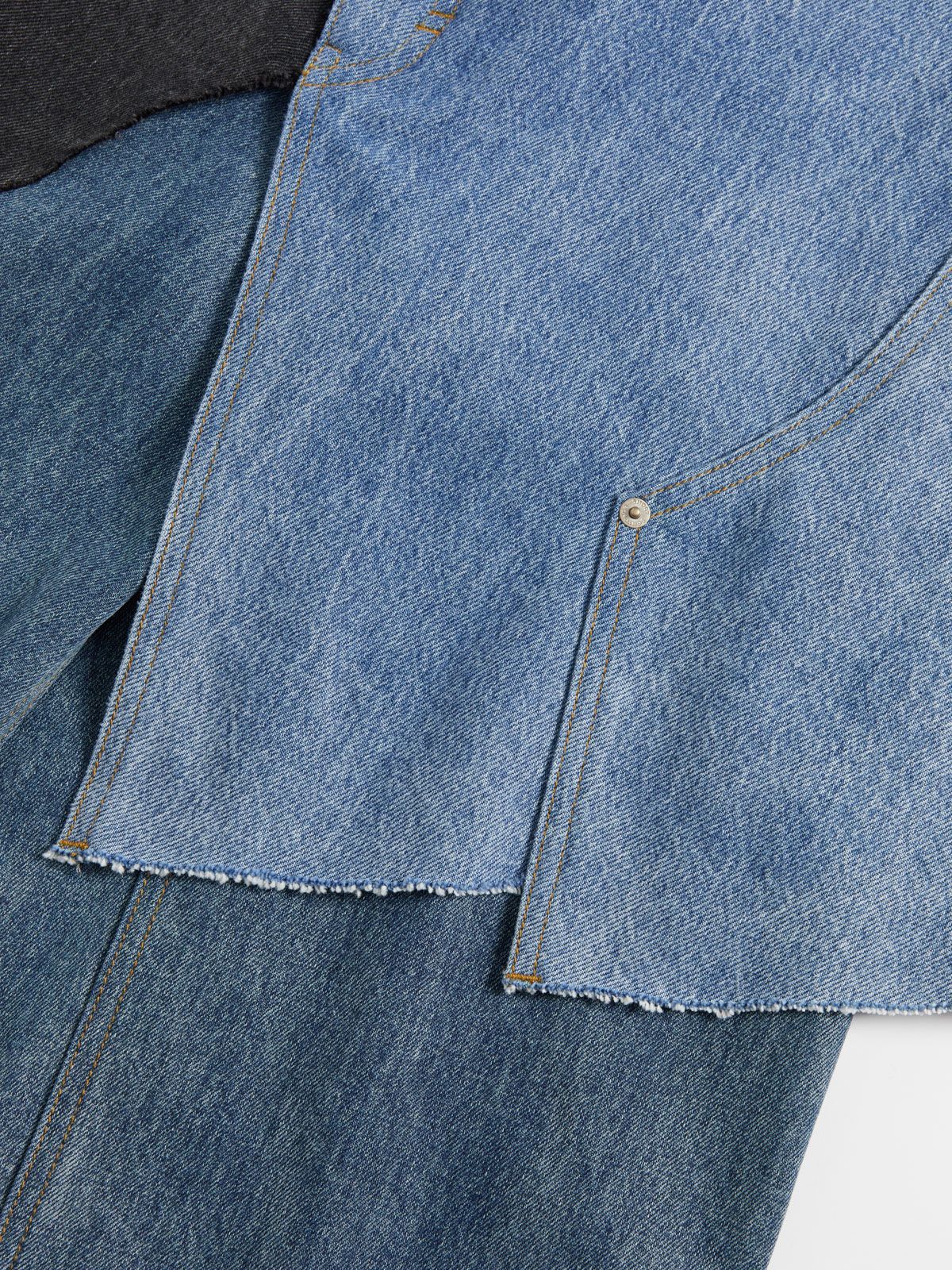 Deconstructed Denim Culottes - 4