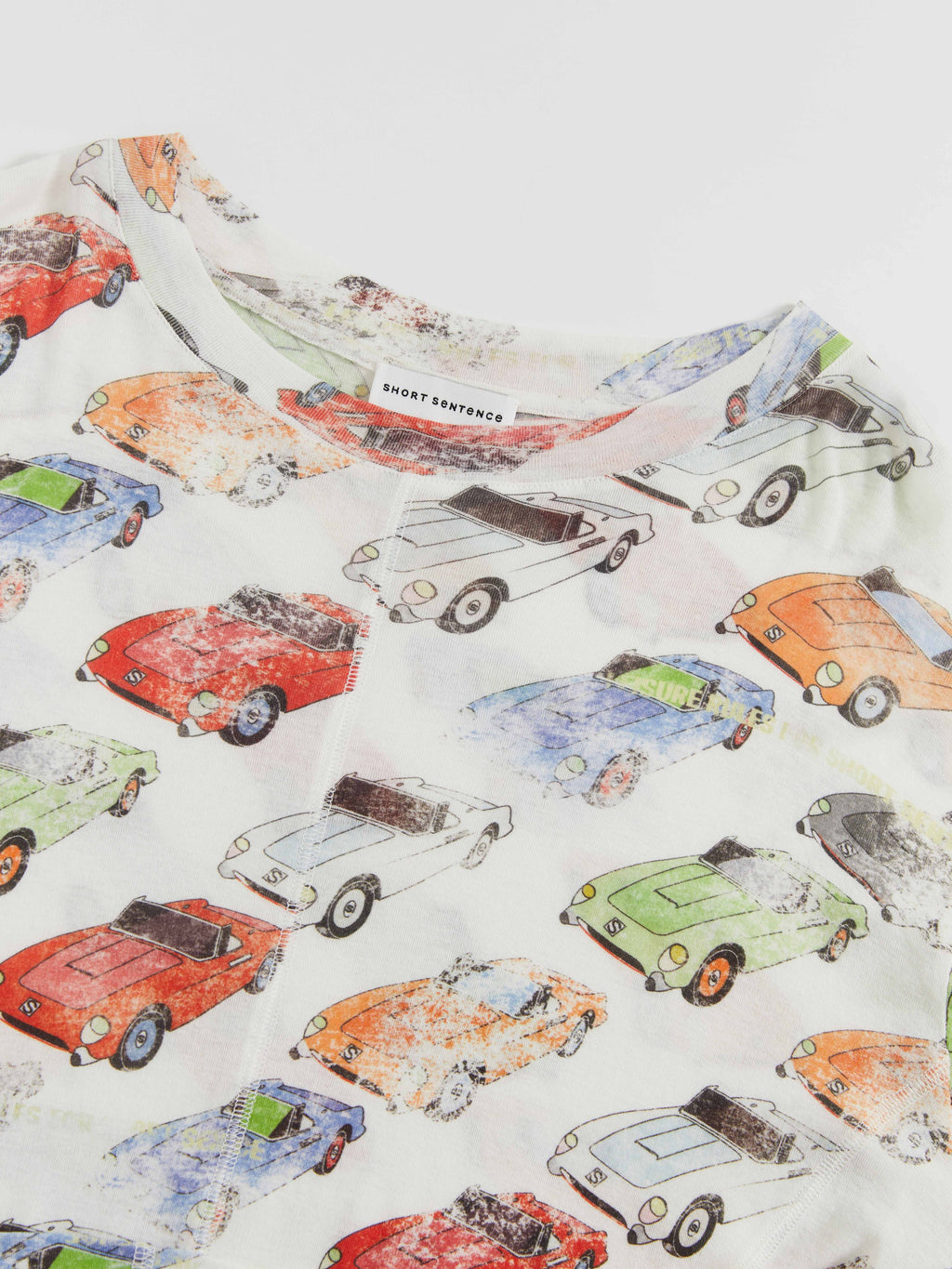 Oversized Car‑Print T‑shirt - 4