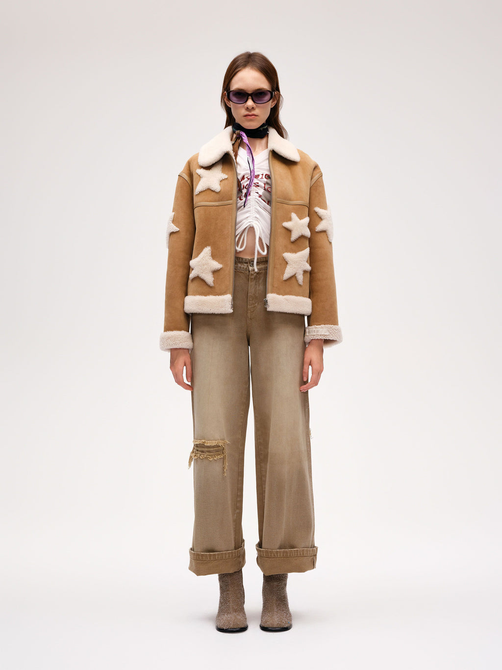 Star Shearling Jacket - 2