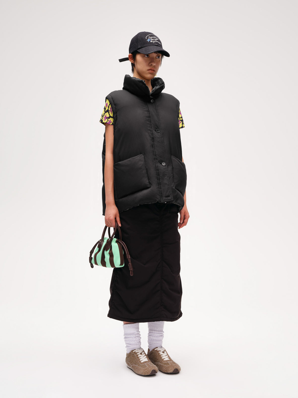 Reversible A-Line Down Vest - 3