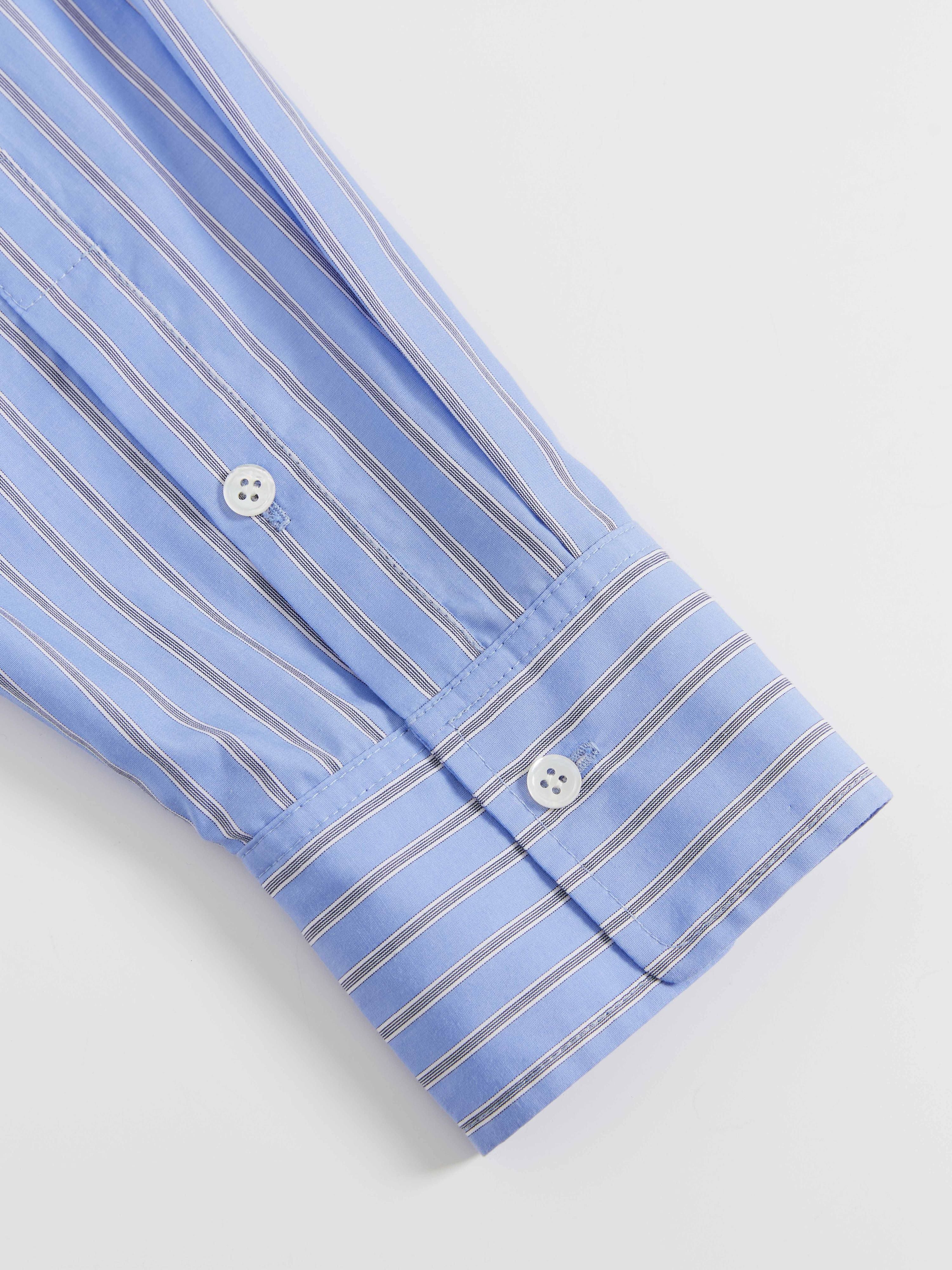 Tie‑Neck Colorblock Shirt - 7