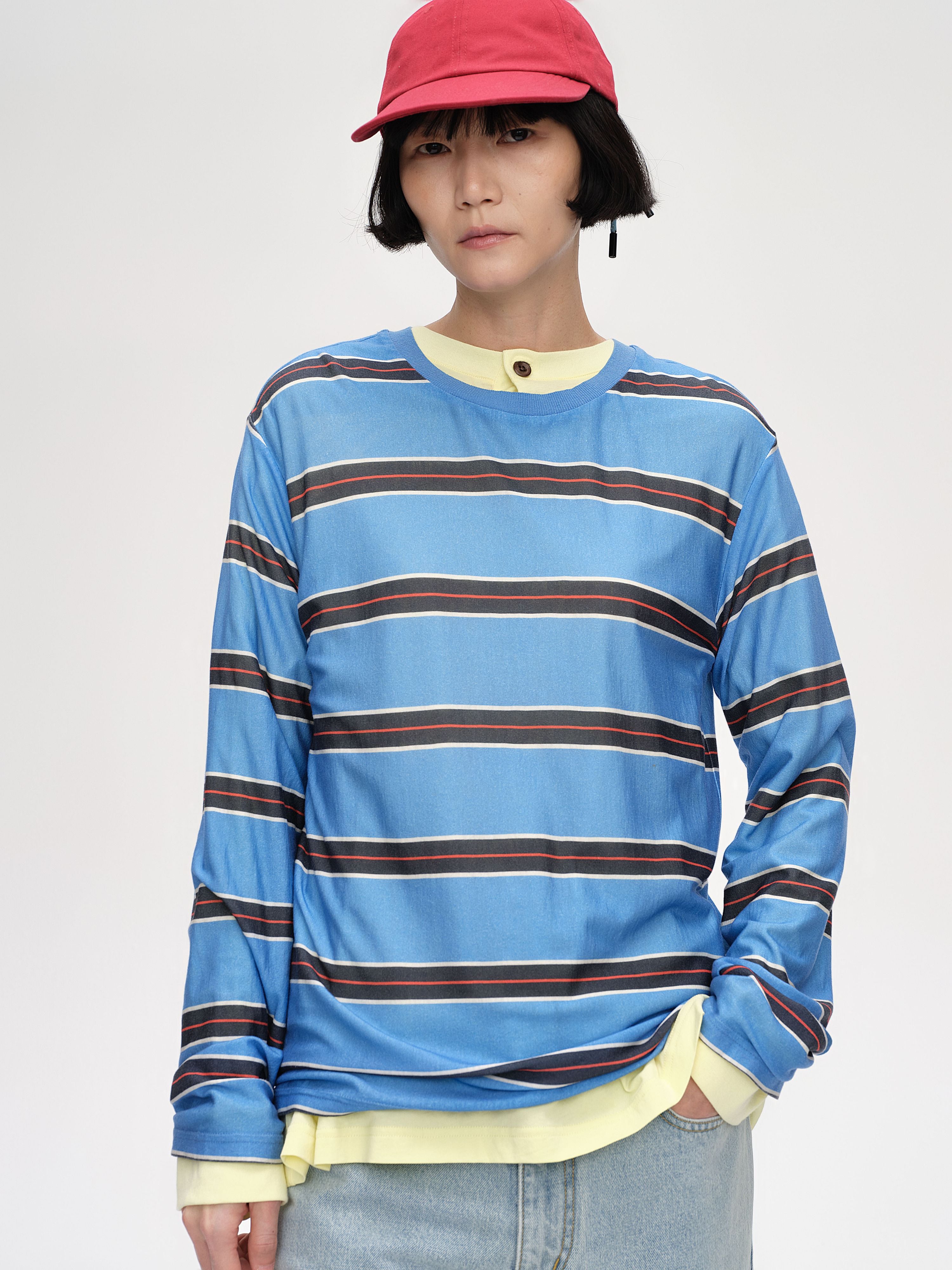 Printed Stripe T‑shirt - 1