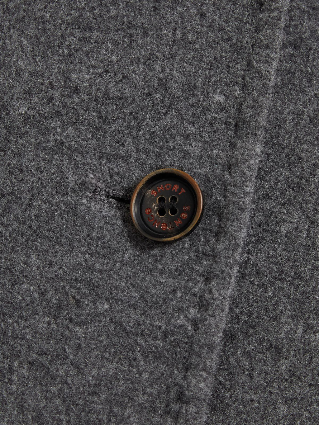 Knitted Lapel Double-Face Coat - 5