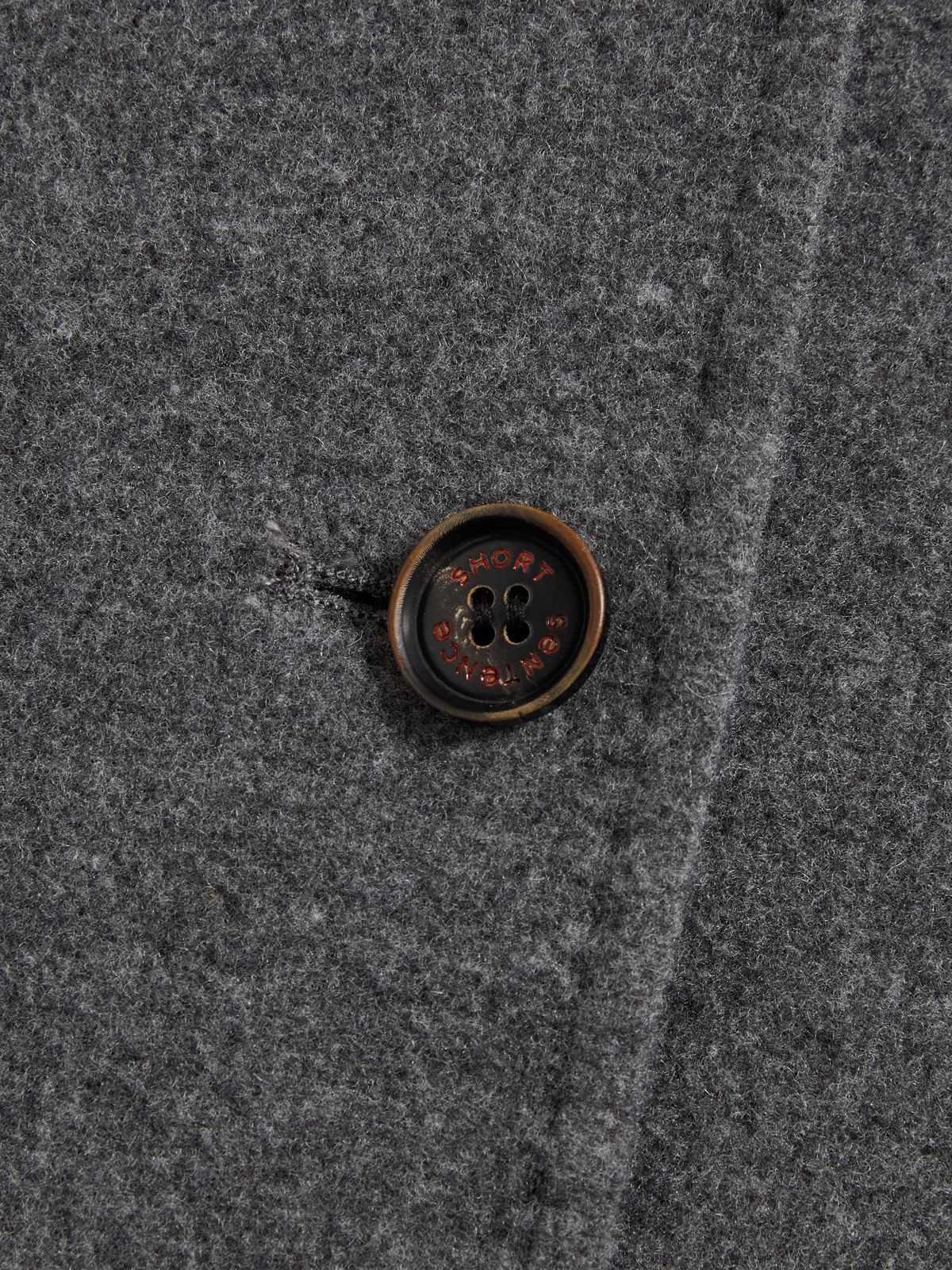 Knitted Lapel Double-Face Coat - 5