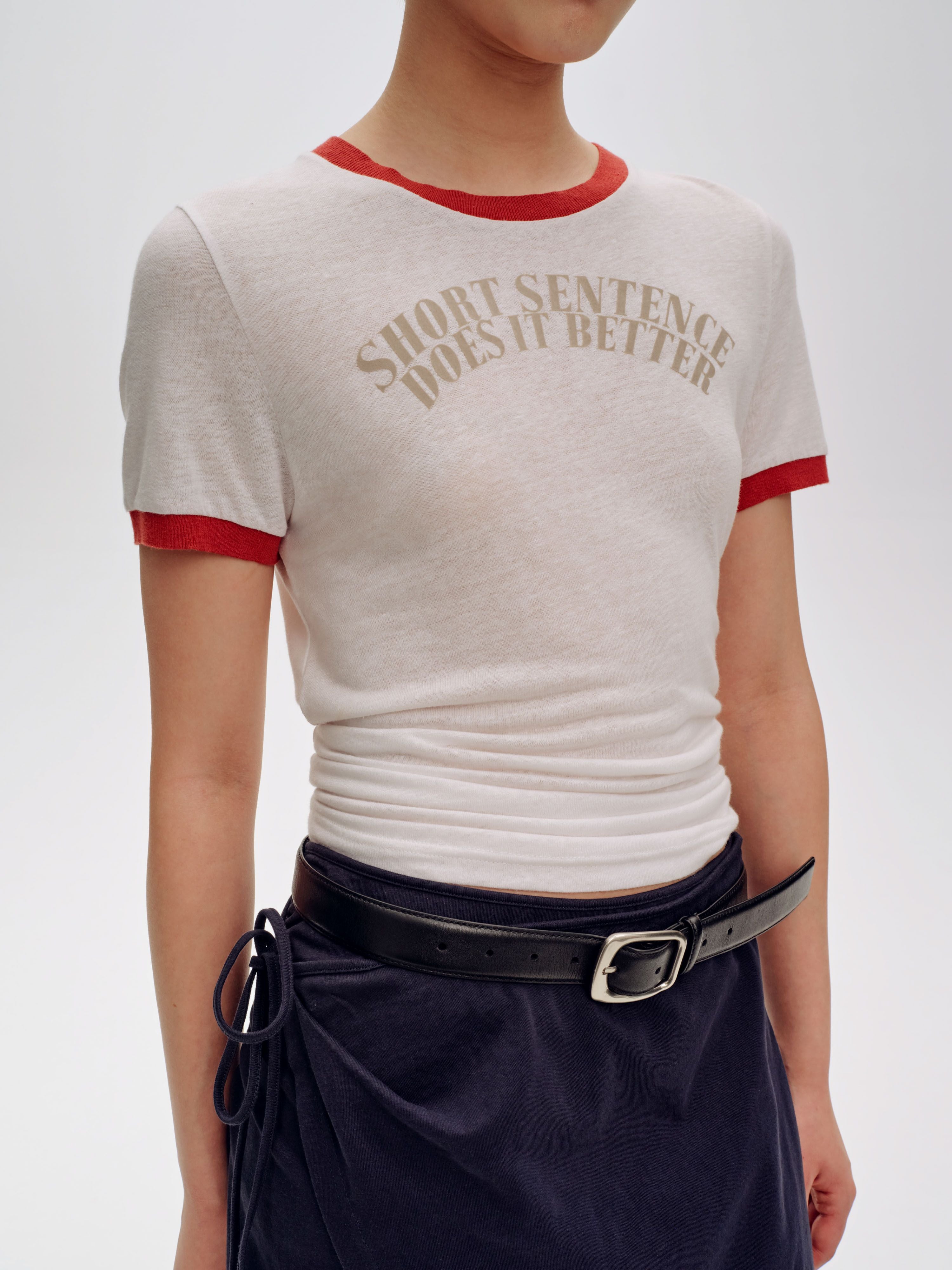 Colorblock Fitted T-Shirt - 4