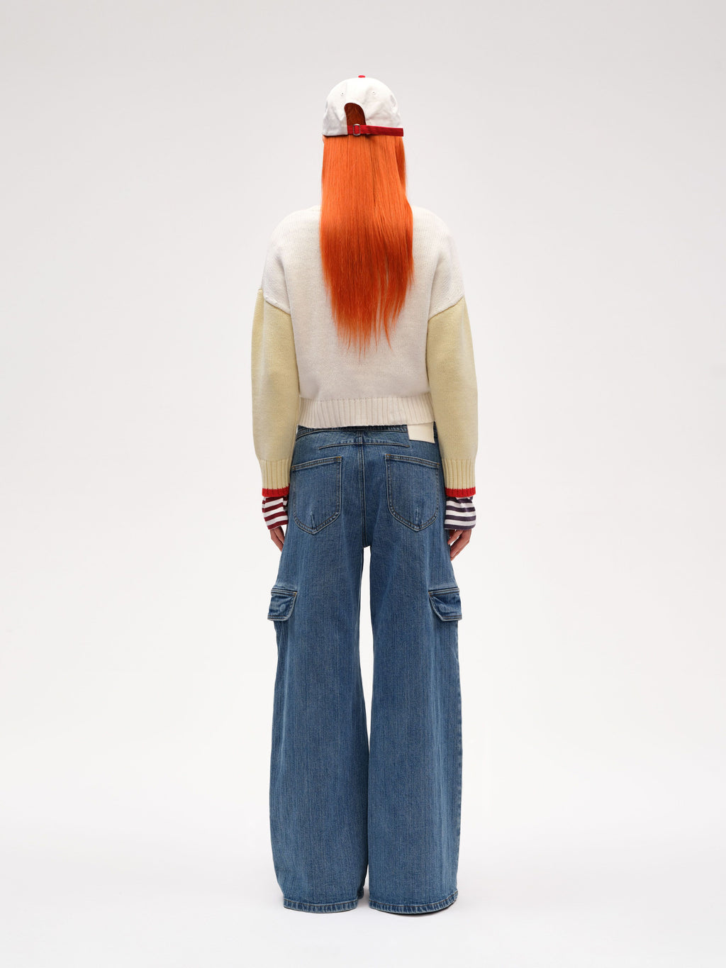 Wide-Leg Workwear Jeans - 3
