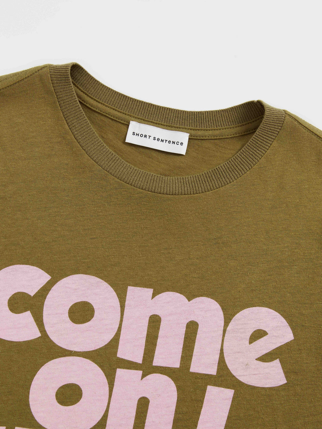 Slogan Print Slim Fit T‑shirt - 5