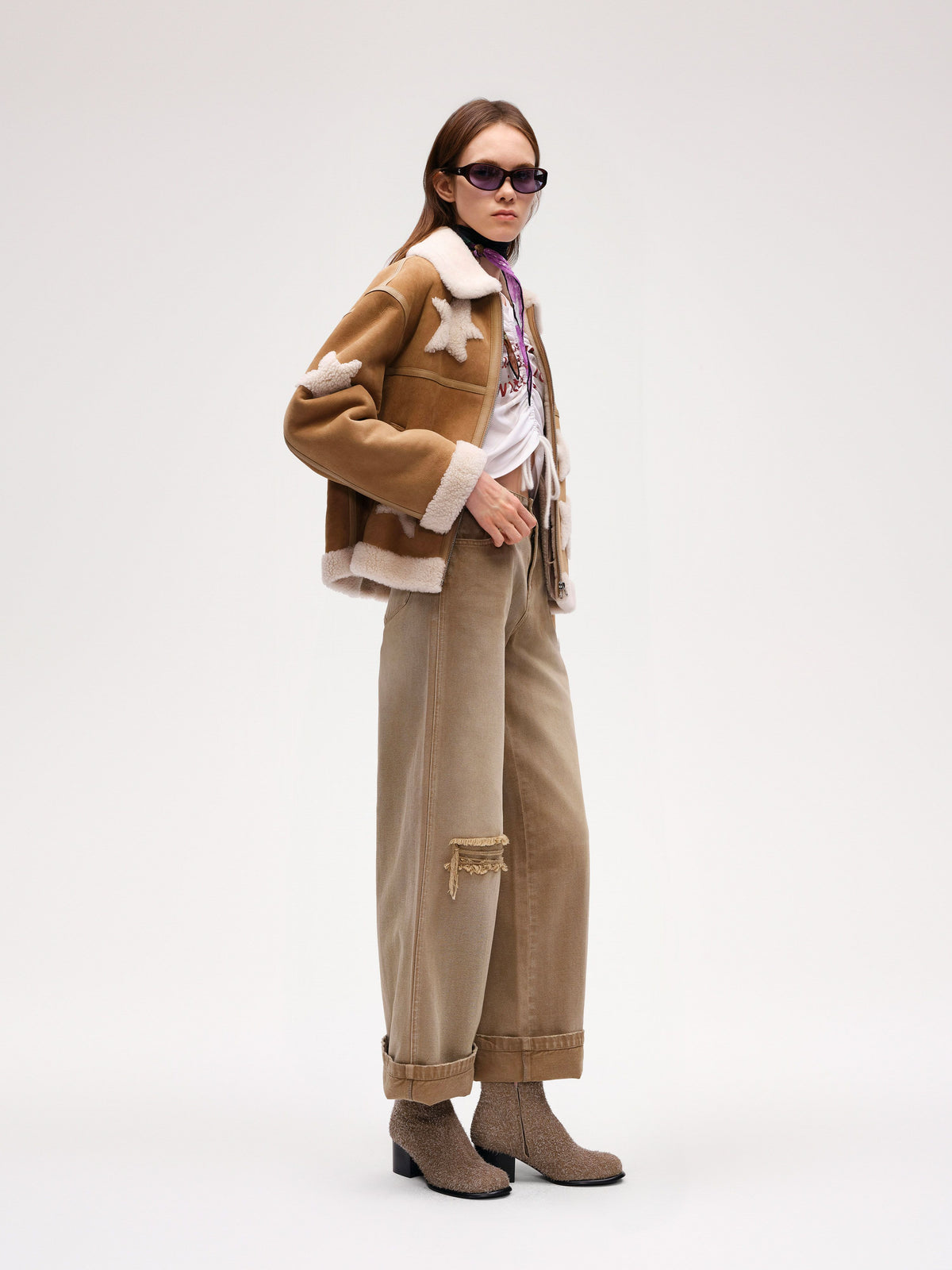 Star Shearling Jacket - 3