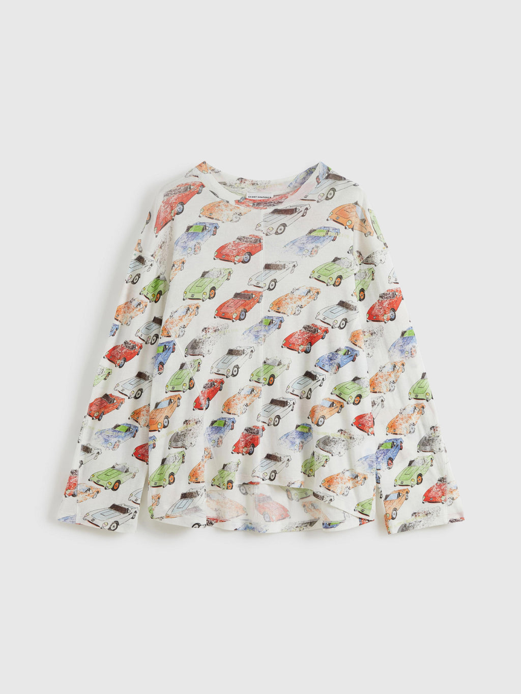 Oversized Car‑Print T‑shirt - 7