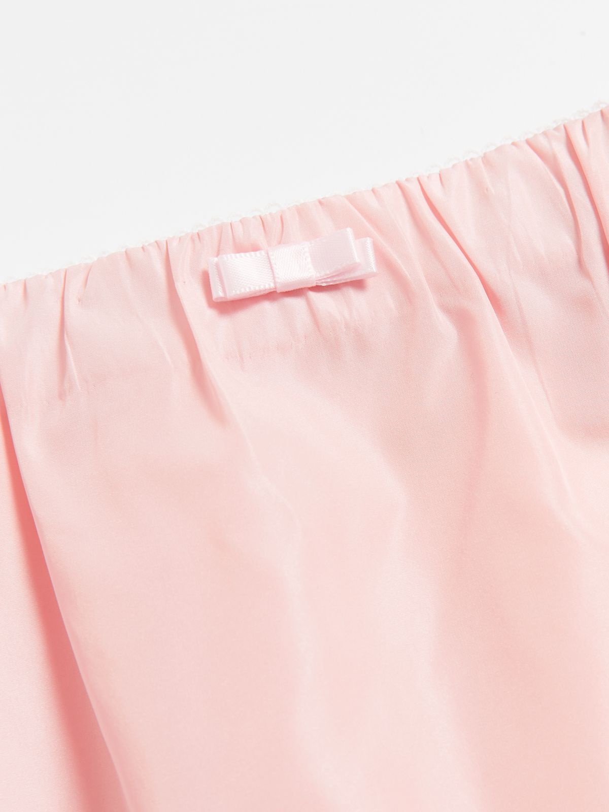 Double-Layer Lace-Trim Skirt - 4