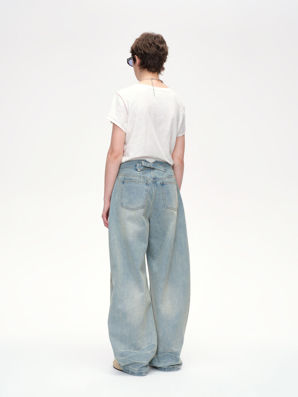 Slogan Print Slim Fit T‑shirt - 4